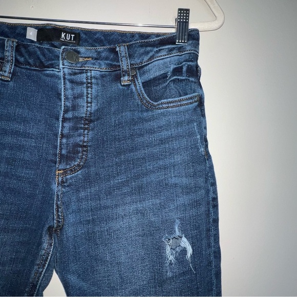 Kut from the Kloth Juliet Slouchy Boyfriend‎ Jean butterfly size 4 - Picture 11 of 13